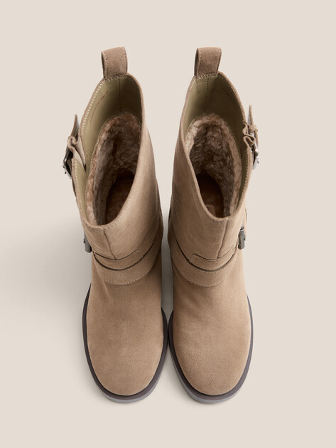Женские полусапоги TENDANCE, Артикул YS-48225-81, зеленовато-бежевый | 4575435. Ракурс 4