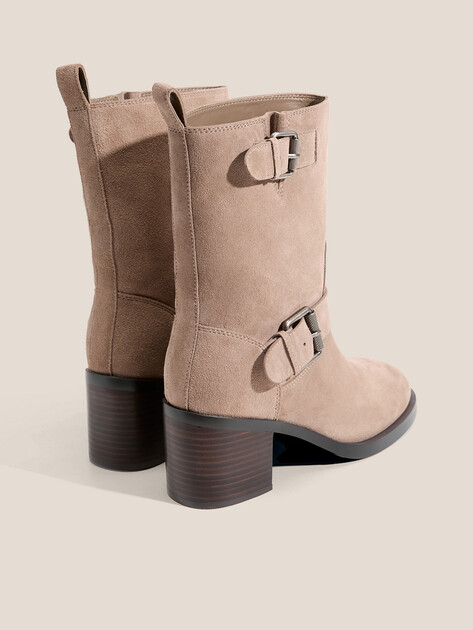 Женские полусапоги TENDANCE, Артикул YS-48225-81, серо-бежевый | 4575451. Ракурс 5