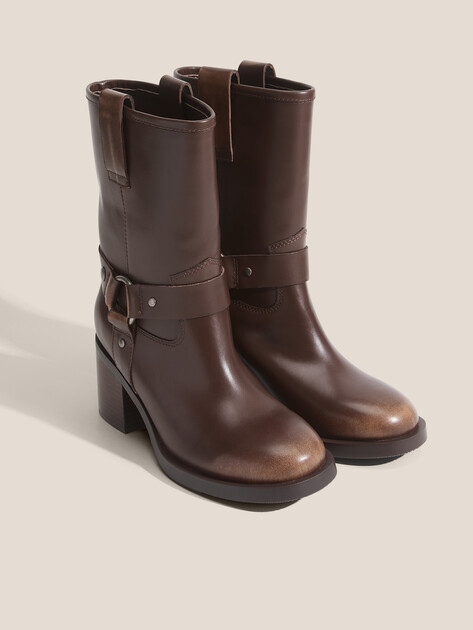 Женские полусапоги TENDANCE, Артикул YS-48225-82, темно-коричневый | 4575686. Ракурс 2