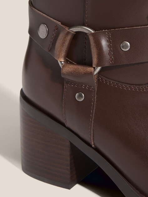 Женские полусапоги TENDANCE, Артикул YS-48225-82, темно-коричневый | 4575686. Ракурс 3