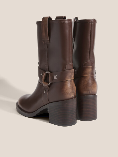 Женские полусапоги TENDANCE, Артикул YS-48225-82, темно-коричневый | 4575686. Ракурс 5