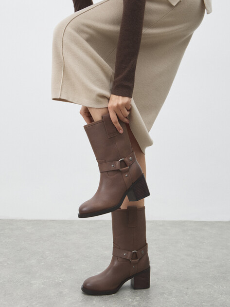 Женские полусапоги TENDANCE, Артикул YS-48225-82, коричневый | 4575742. Ракурс 6