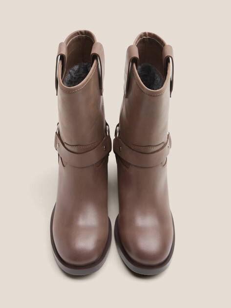 Женские полусапоги TENDANCE, Артикул YS-48225-82, коричневый | 4575742. Ракурс 4