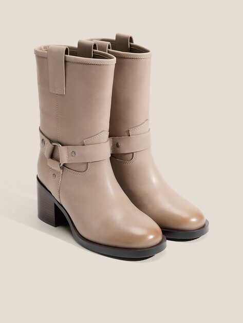 Женские полусапоги TENDANCE, Артикул YS-48225-82, серо-бежевый | 4575758. Ракурс 2