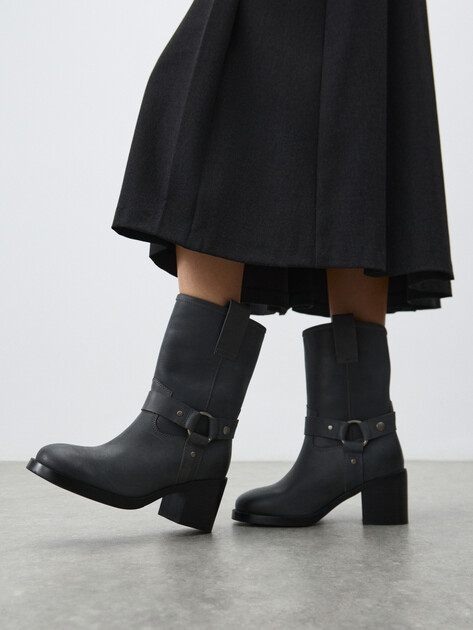 Женские полусапоги TENDANCE, Артикул YS-48225-82, серо-синий | 4575782. Ракурс 6