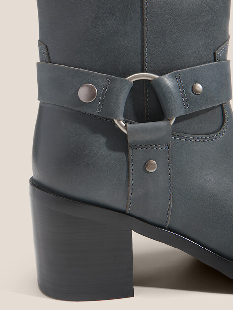 Женские полусапоги TENDANCE, Артикул YS-48225-82, серо-синий | 4575782. Ракурс 3