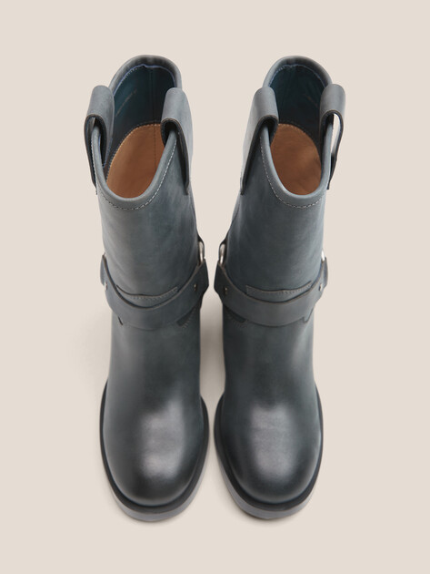 Женские полусапоги TENDANCE, Артикул YS-48225-82, серо-синий | 4575782. Ракурс 4