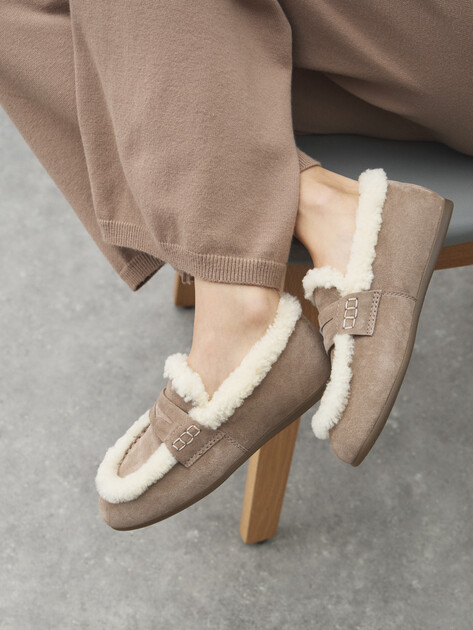 Женские лоферы TENDANCE, Артикул YS-48250A-2, пыльно-бежевый | 4576211. Ракурс 6 Женские лоферы TENDANCE, Артикул YS-48250A-2, пыльно-бежевый | 4576211. Ракурс 6