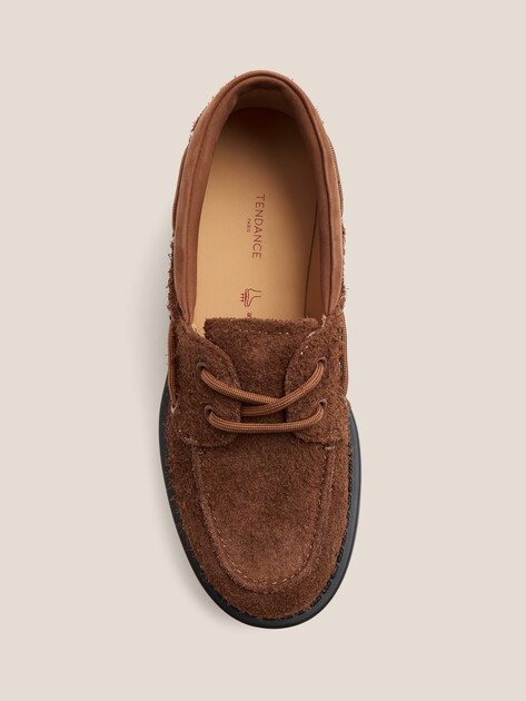 Женские дерби TENDANCE, Артикул YS-48232A-1, коричневый | 4576220. Ракурс 4