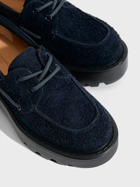 Женские дерби TENDANCE, Артикул YS-48232A-1, темно-синий | 4576244. Ракурс 3