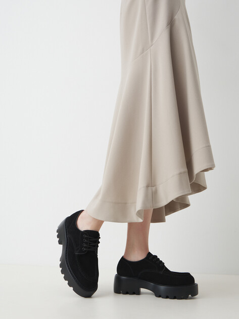 Женские дерби TENDANCE, Артикул YS-48232A-6, черный | 4576277. Ракурс 2