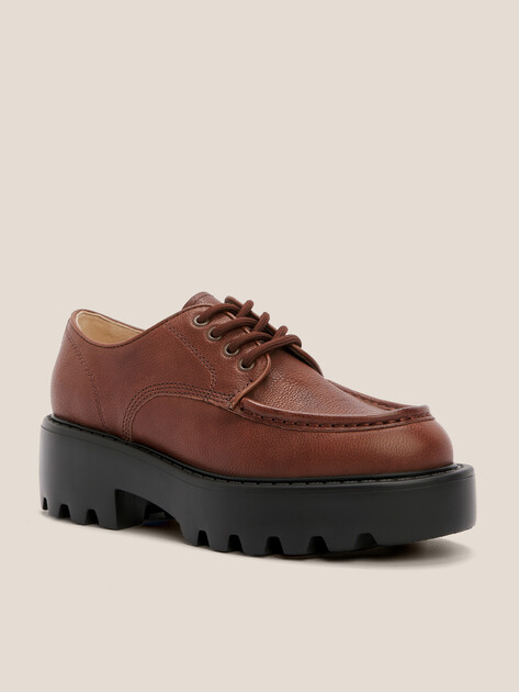 Женские дерби TENDANCE, Артикул YS-48232A-6, коричневый | 4576381. Ракурс 2 Женские дерби TENDANCE, Артикул YS-48232A-6, коричневый | 4576381. Ракурс 2