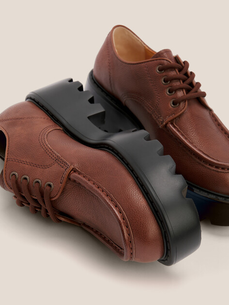 Женские дерби TENDANCE, Артикул YS-48232A-6, коричневый | 4576381. Ракурс 5 Женские дерби TENDANCE, Артикул YS-48232A-6, коричневый | 4576381. Ракурс 5