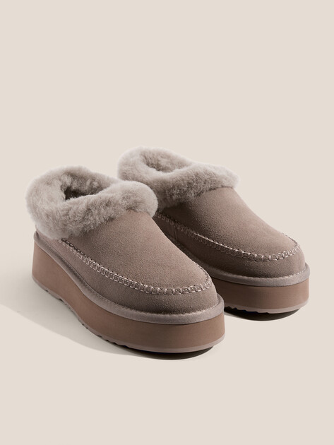 Женские угги TENDANCE, Артикул YS-58081A-1, серовато-коричневый | 4576625. Ракурс 2