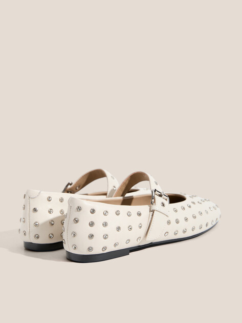 Балетки мэри-джейн TENDANCE, Артикул YS-48263A-2, молочно-белый | 4577668. Ракурс 5