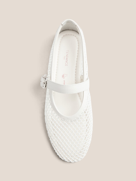 Балетки мэри-джейн TENDANCE, Артикул YS-48306A-7, белый | 4577951. Ракурс 4