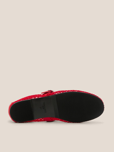 Балетки мэри-джейн TENDANCE, Артикул YS-48306A-7, красный | 4577968. Ракурс 3 Балетки мэри-джейн TENDANCE, Артикул YS-48306A-7, красный | 4577968. Ракурс 3