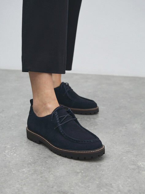 Женские полуботинки CAPRICE FREYA, Артикул 9-9-23612-45, темно-синий | 4578619. Ракурс 6