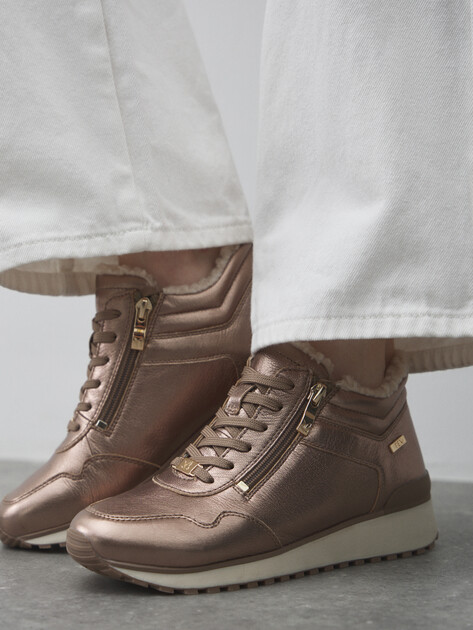 Женские высокие кроссовки CAPRICE KAIA, Артикул 9-9-26201-43, золотой | 4579830. Ракурс 6