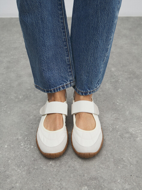 Женские слипоны TENDANCE, Артикул RS-X8566-1, молочно-белый | 4580402. Ракурс 6