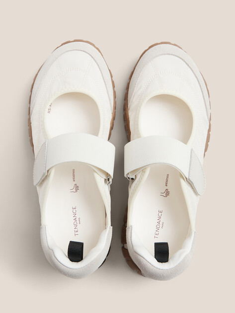 Женские слипоны TENDANCE, Артикул RS-X8566-1, молочно-белый | 4580402. Ракурс 4