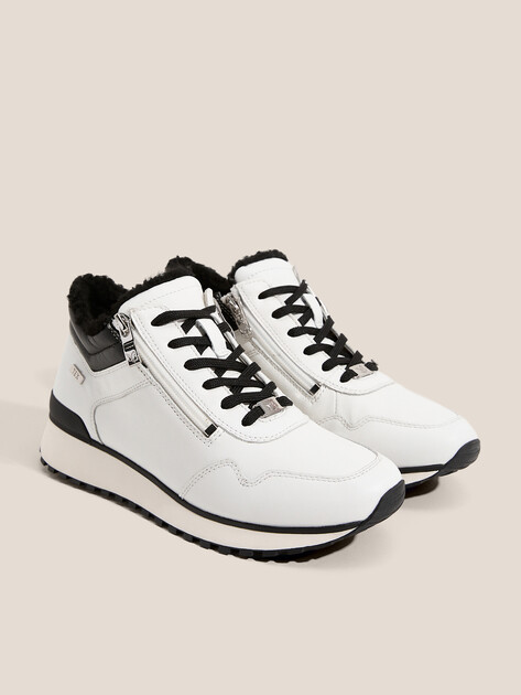 Женские высокие кроссовки CAPRICE KAIA, Артикул 9-9-26201-43, белый | 4581727. Ракурс 2