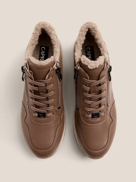 Женские высокие кроссовки CAPRICE KAIA, Артикул 9-9-26201-43, серовато-коричневый | 4581737. Ракурс 4