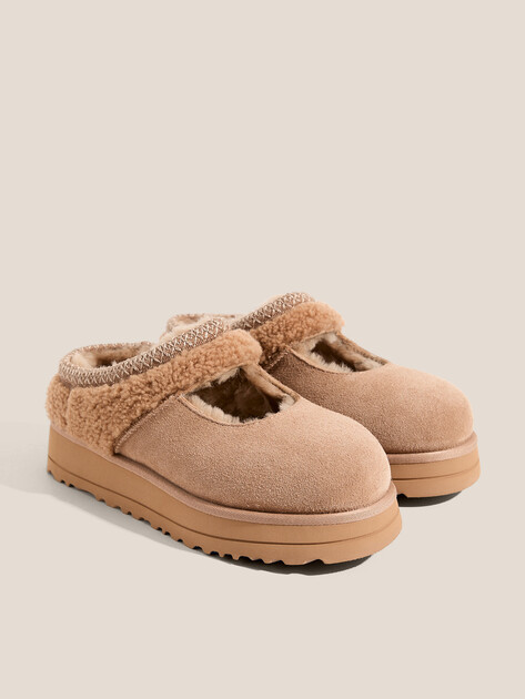 Женские угги TENDANCE, Артикул RS-X167-9, бежево-коричневый | 4581996. Ракурс 2