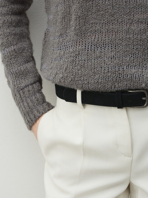 Женский свитер MAISON DAVID, Артикул 2024-176, серый | 4582231. Ракурс 3 Женский свитер MAISON DAVID, Артикул 2024-176, серый | 4582231. Ракурс 3