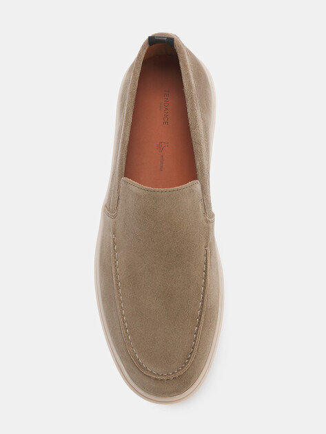 Мужские лоферы TENDANCE, Артикул TTFY2509A-17, серо-коричневый | 4582622. Ракурс 5