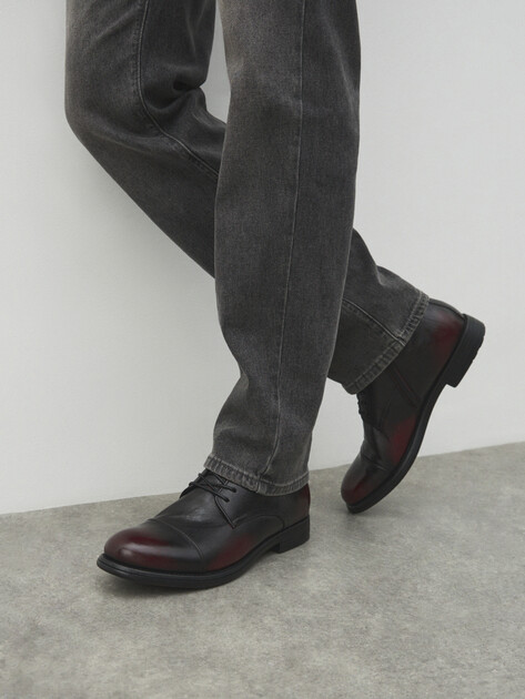 Мужские ботинки TENDANCE, Артикул TTFY6732R-08, бордовый | 4582827. Ракурс 7