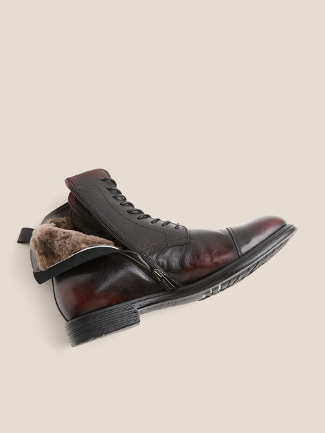 Мужские ботинки TENDANCE, Артикул TTFY6732R-08, бордовый | 4582827. Ракурс 4