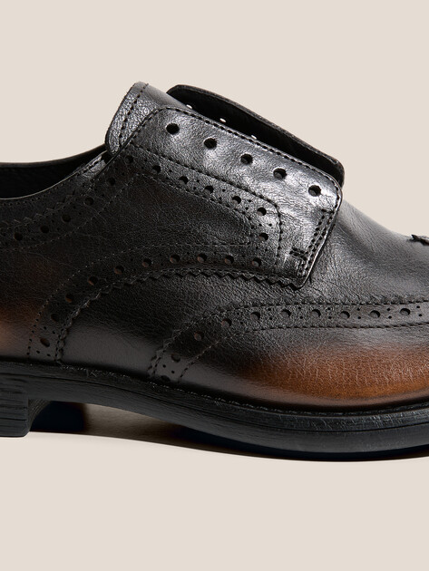 Мужские броги TENDANCE, Артикул TTFY2732A-02, серовато-коричневый | 4582989. Ракурс 3