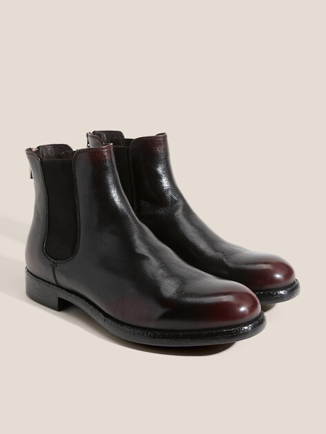 Мужские челси TENDANCE, Артикул TTFY6692R-07, бордовый | 4583605. Ракурс 2