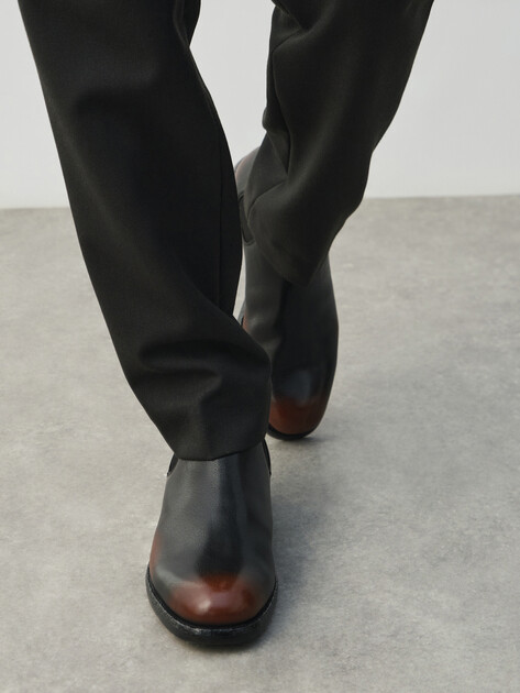 Мужские челси TENDANCE, Артикул TTFY6692R-07, темно-коричневый | 4583717. Ракурс 6