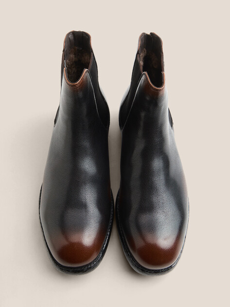 Мужские челси TENDANCE, Артикул TTFY6692R-07, темно-коричневый | 4583717. Ракурс 4