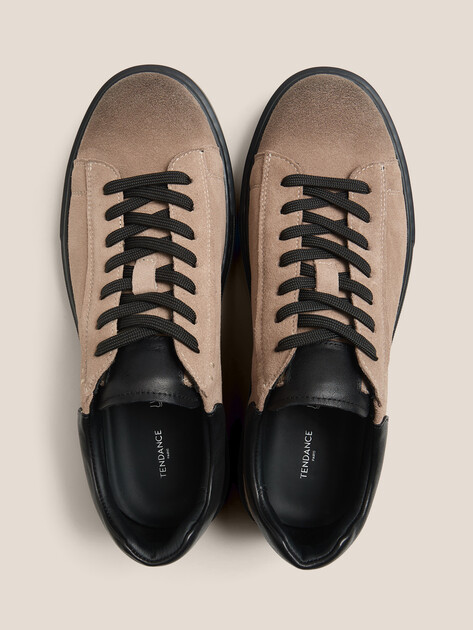 Мужские кеды TENDANCE, Артикул TTFE63-35, темно-бежевый | 4584153. Ракурс 4