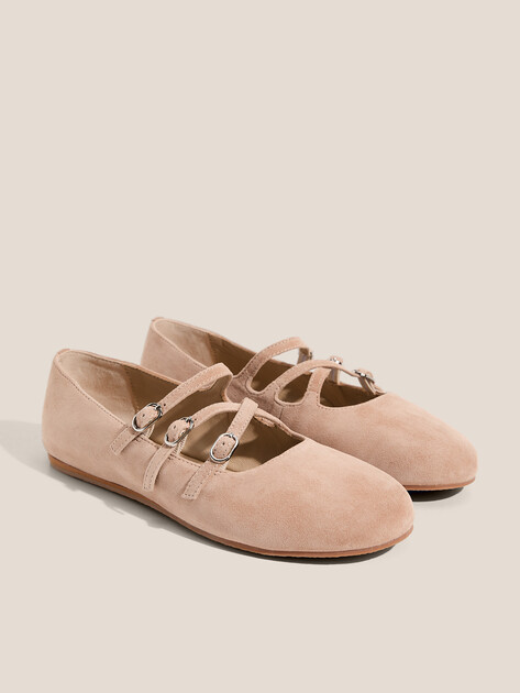 Балетки мэри-джейн TENDANCE, Артикул YS-48190A-6, бежевый | 4584571. Ракурс 2