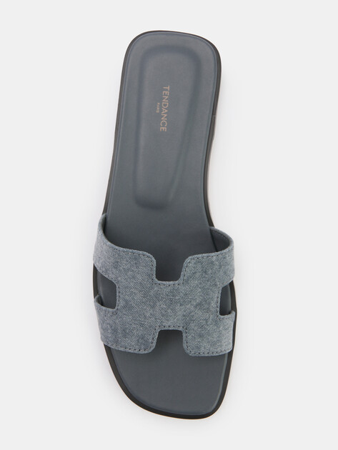 Женские шлепанцы TENDANCE, Артикул YS-48201L-10, сине-серый | 4585046. Ракурс 5 Женские шлепанцы TENDANCE, Артикул YS-48201L-10, сине-серый | 4585046. Ракурс 5