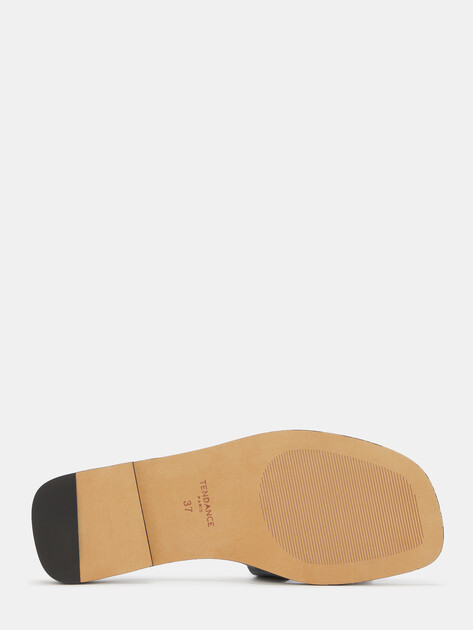 Женские шлепанцы TENDANCE, Артикул YS-48201L-10, сине-серый | 4585078. Ракурс 4