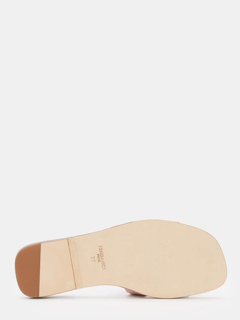 Женские шлепанцы TENDANCE, Артикул YS-48201L-11, бежево-розовый | 4585167. Ракурс 4 Женские шлепанцы TENDANCE, Артикул YS-48201L-11, бежево-розовый | 4585167. Ракурс 4