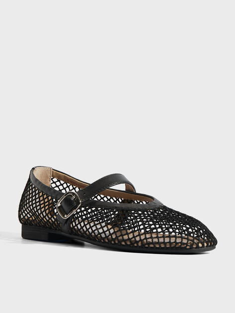 Женские балетки мэри-джейн TENDANCE, Артикул YS-48205A-1, черный | 4585306. Ракурс 2
