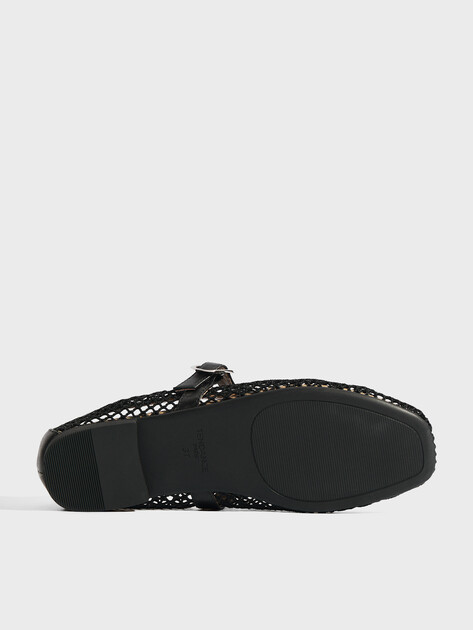 Женские балетки мэри-джейн TENDANCE, Артикул YS-48205A-1, черный | 4585306. Ракурс 3