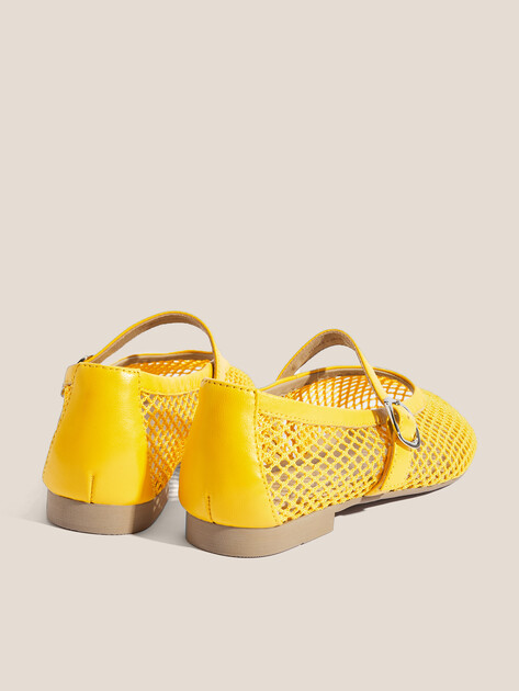 Балетки мэри-джейн TENDANCE, Артикул YS-48205A-1, лимонный | 4585314. Ракурс 5