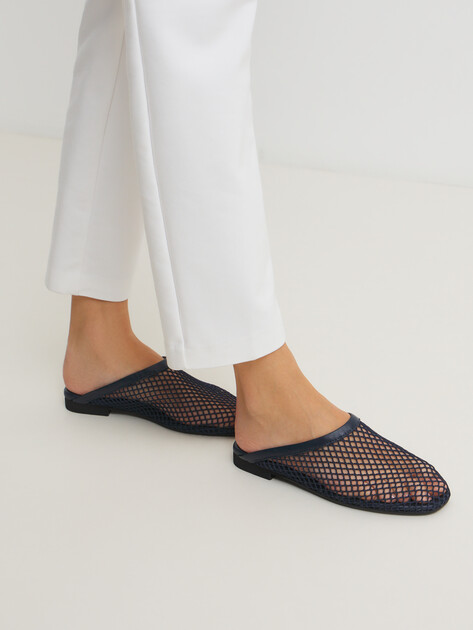 Мюли TENDANCE, Артикул YS-48205A-2, темно-синий | 4585419. Ракурс 2 Мюли TENDANCE, Артикул YS-48205A-2, темно-синий | 4585419. Ракурс 2