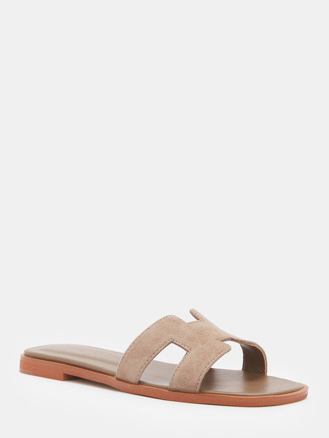 Женские шлепанцы TENDANCE, Артикул YS-48201L-1, бежево-коричневый | 4585646. Ракурс 3