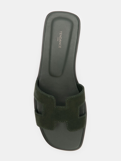 Женские шлепанцы TENDANCE, Артикул YS-48201L-1, темно-зеленый | 4585678. Ракурс 5 Женские шлепанцы TENDANCE, Артикул YS-48201L-1, темно-зеленый | 4585678. Ракурс 5