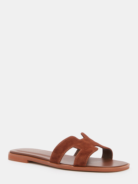 Женские шлепанцы TENDANCE, Артикул YS-48201L-1, коричневый | 4585718. Ракурс 3
