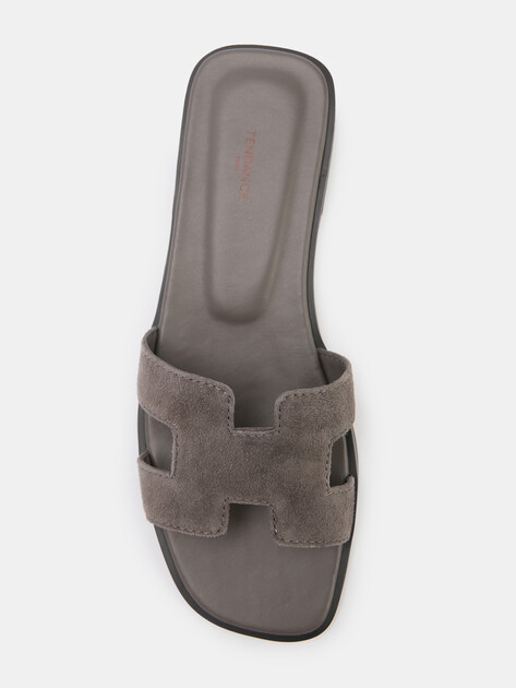 Женские шлепанцы TENDANCE, Артикул YS-48201L-1, темно-серый | 4585734. Ракурс 5