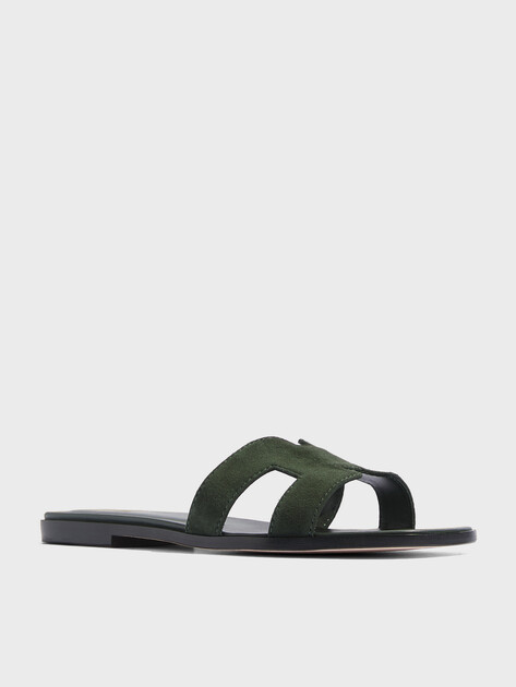 Женские шлепанцы TENDANCE, Артикул YS-48201L-2, темно-зеленый | 4585806. Ракурс 2 Женские шлепанцы TENDANCE, Артикул YS-48201L-2, темно-зеленый | 4585806. Ракурс 2
